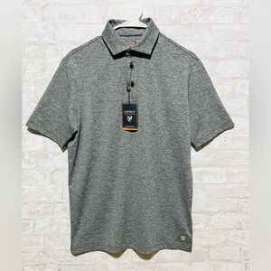 NWT Cremieux Performance Men’s Polo Shirt Size Small Heather Gray